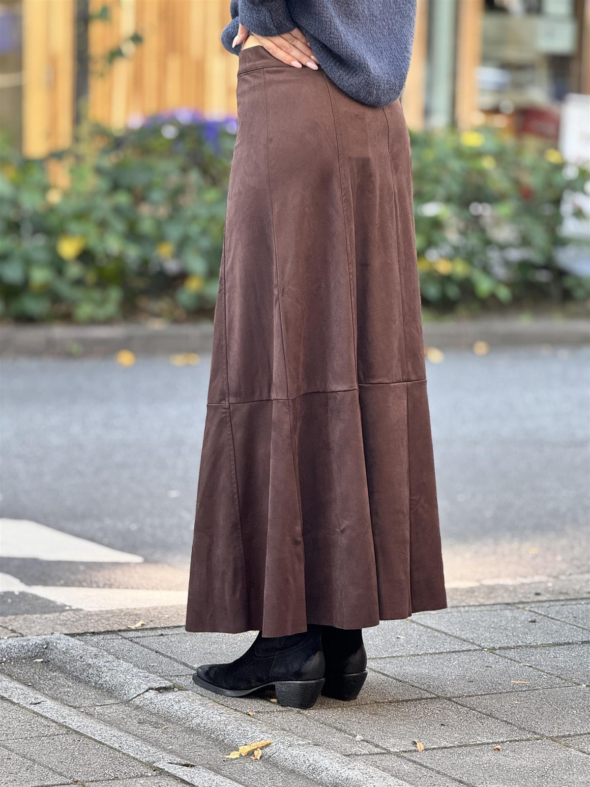 Bibbi Skirt, Brown