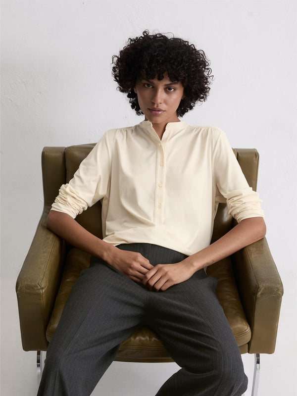 Jersey blouse, Chalky Sand