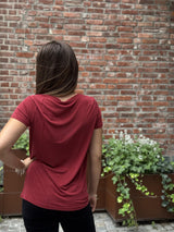 Rynah t-shirt 2.0 0281, Burgunder