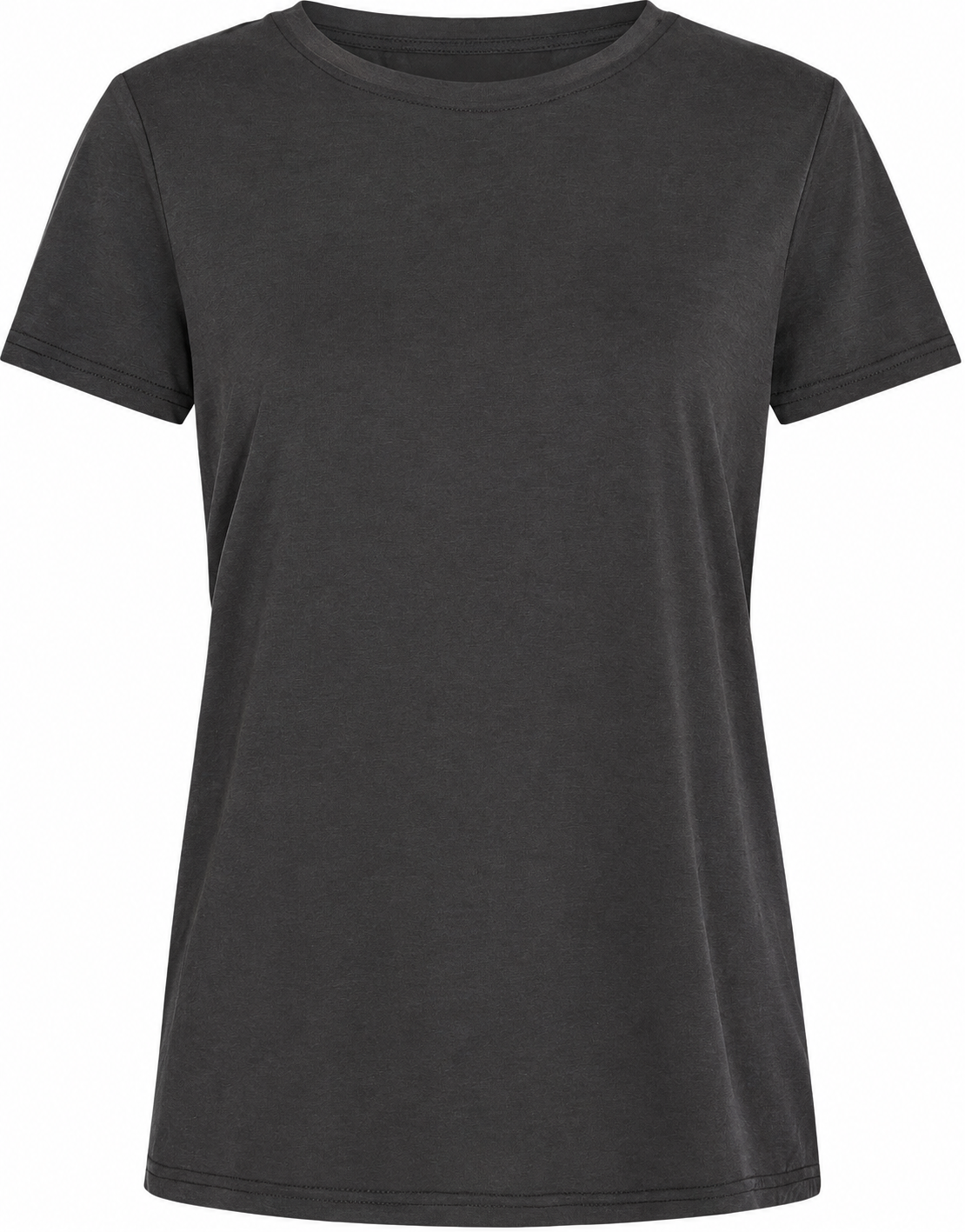 Adele t-shirt round neck, Black