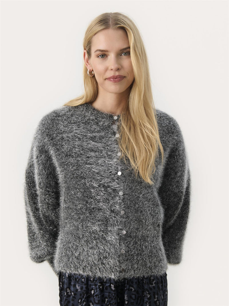 Milena PW Cardigan, Black