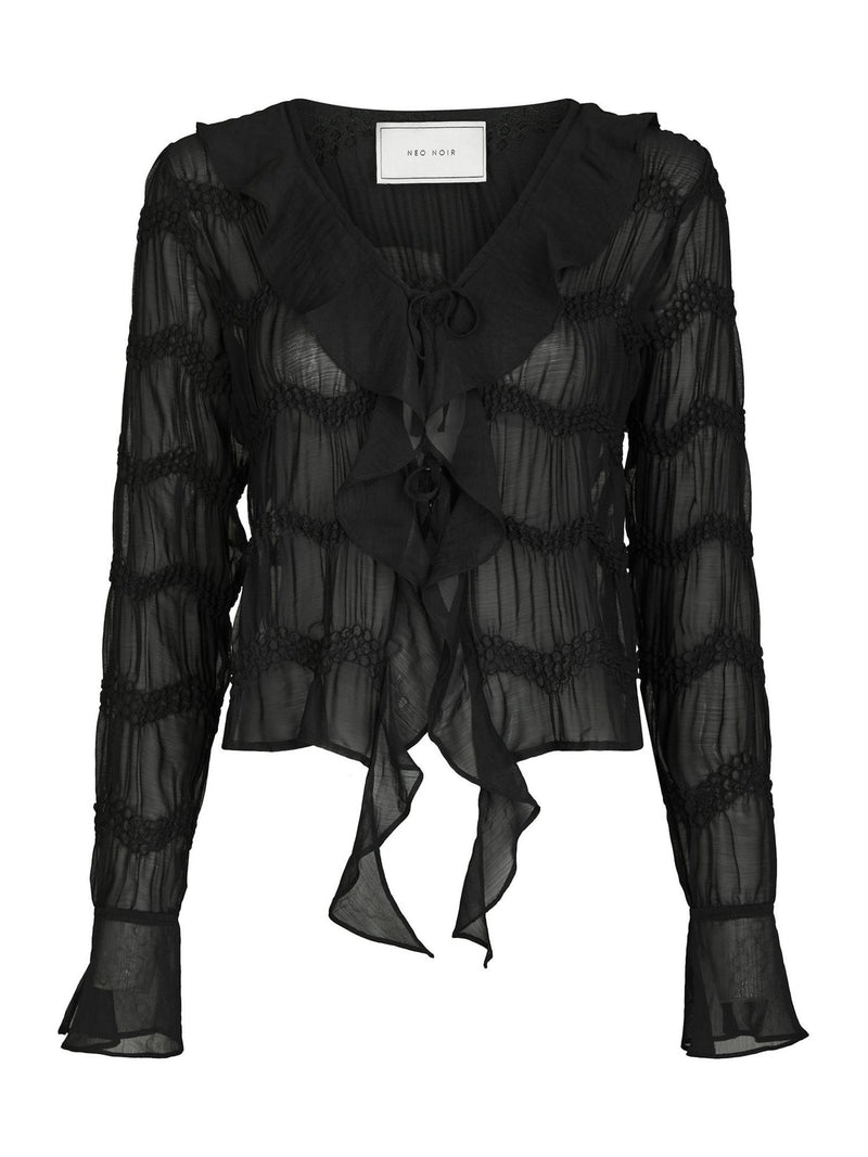 Anika Crepe Chiffon Blouse