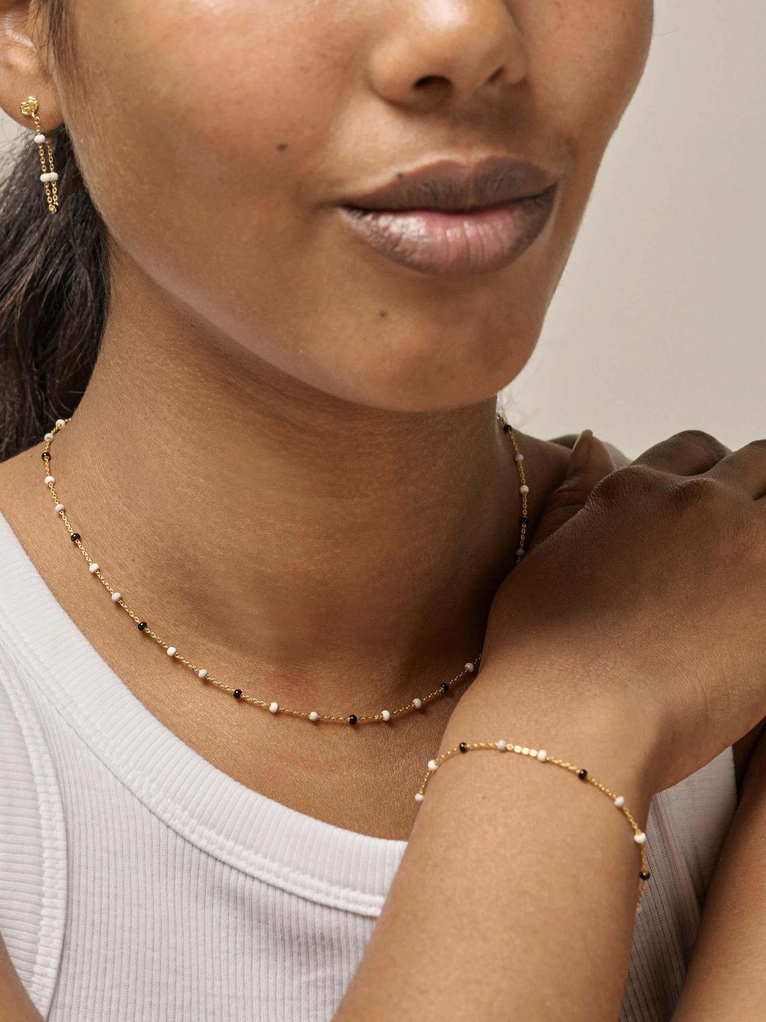 Necklace Lola, Salt n'Pepper