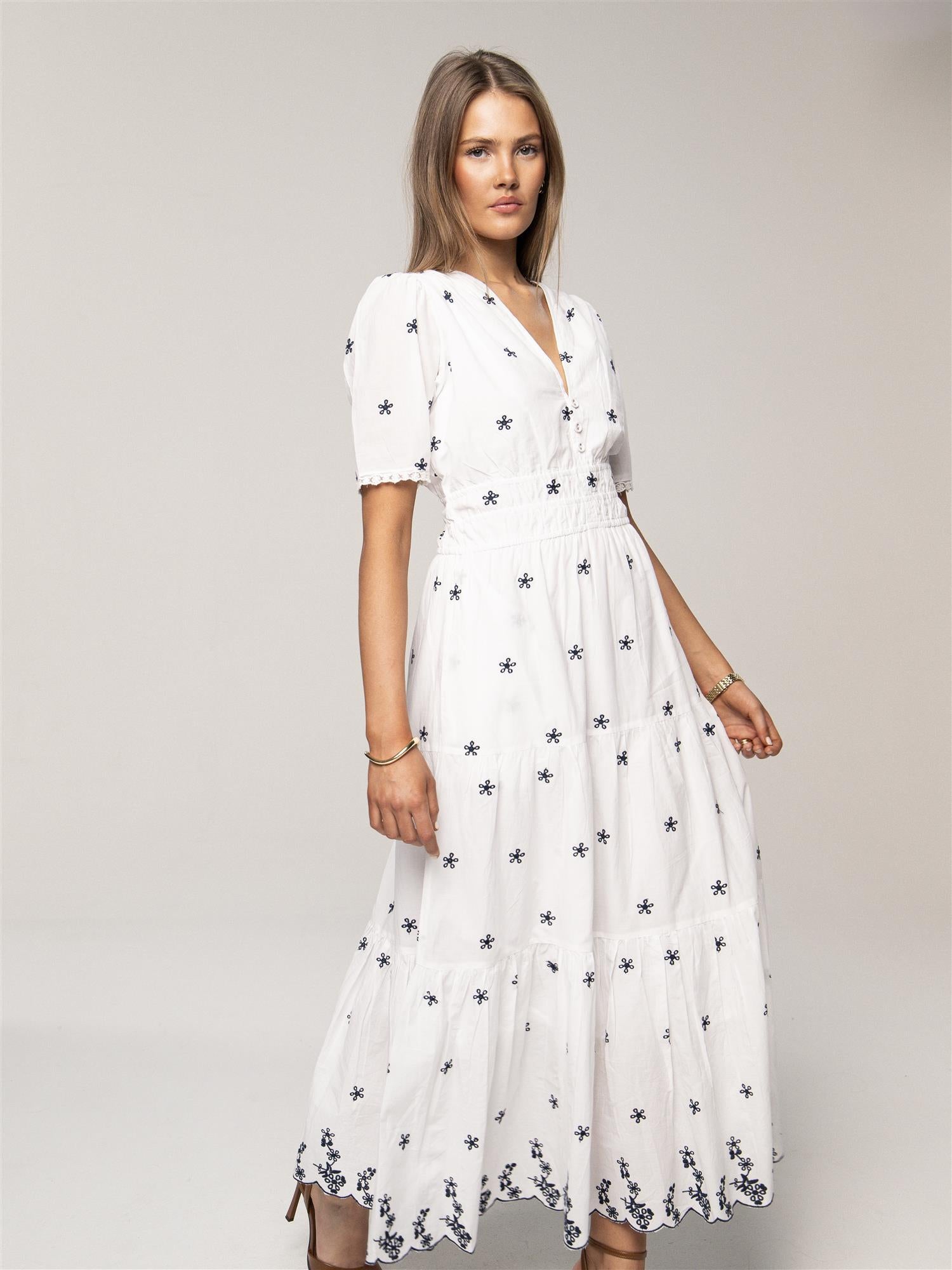 Mina Dress Blue Kiss