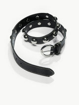 Jara Studed Belt, Black