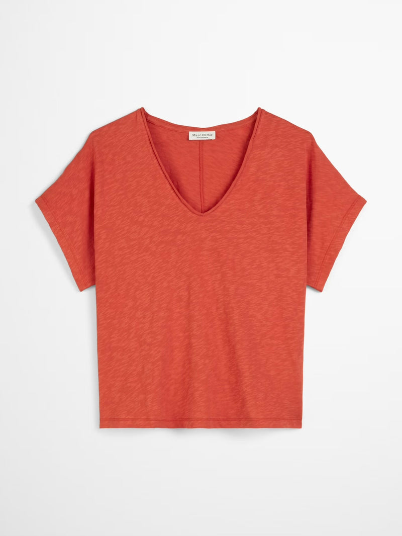 T-shirt, v-neck, short sleeve