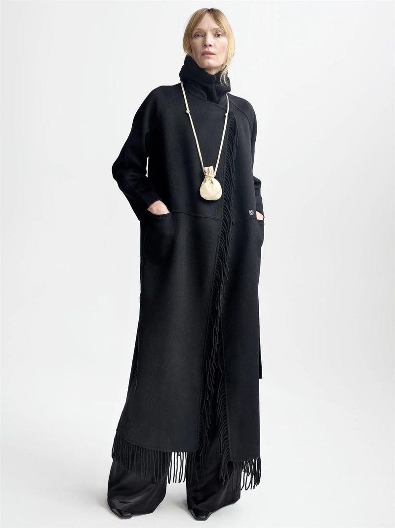 Deborah wool coat, Black