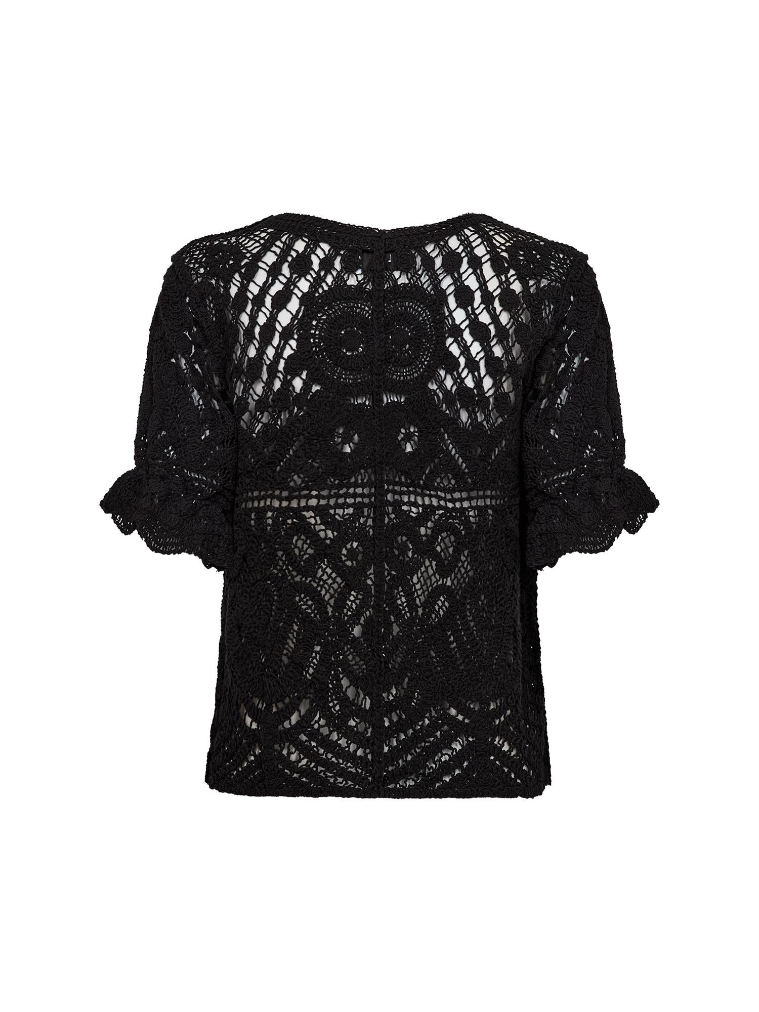 LR-ROSA 2 Cardigan, Black
