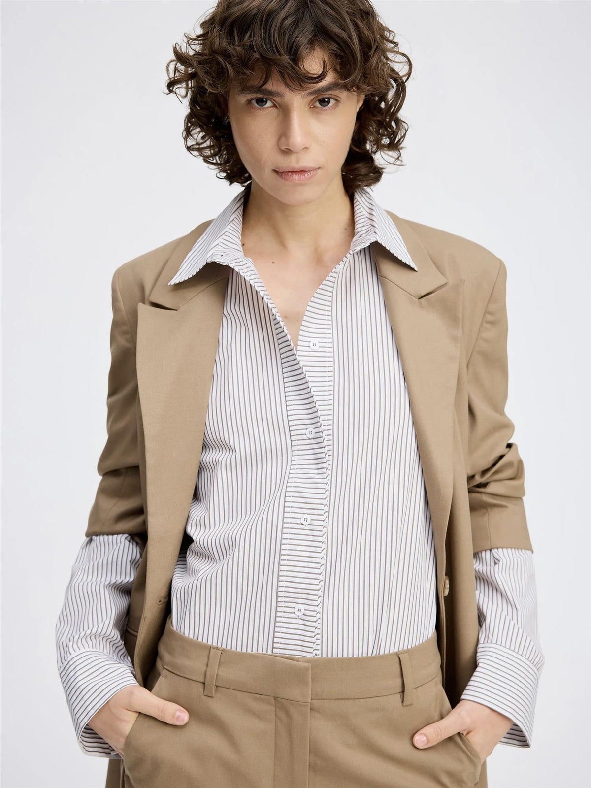 CALLIMA Blouse, Brown