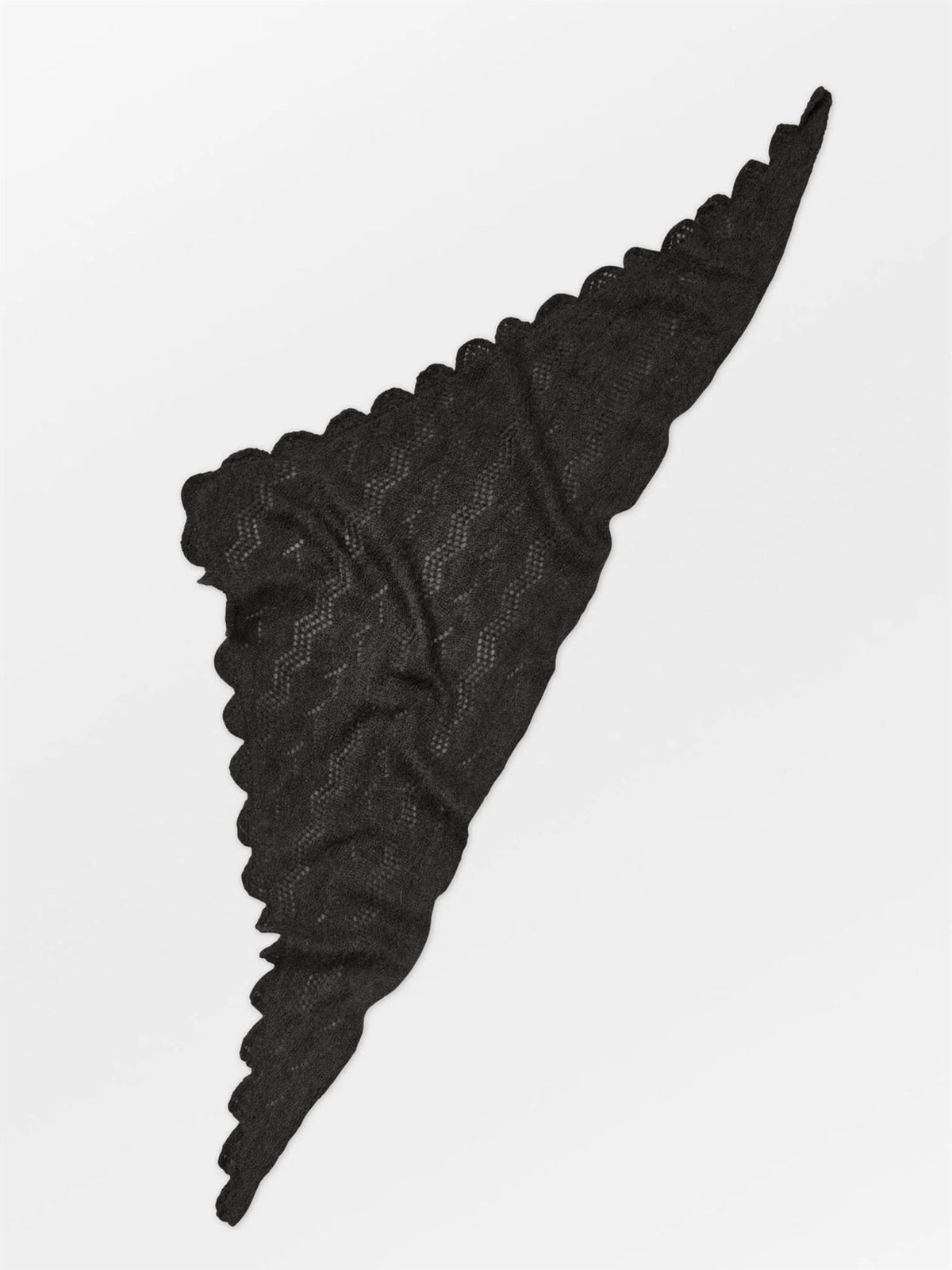 Opany Triangle Scarf, Black