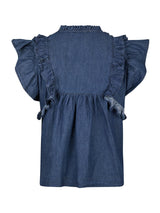 Jayla Denim Top, Blue