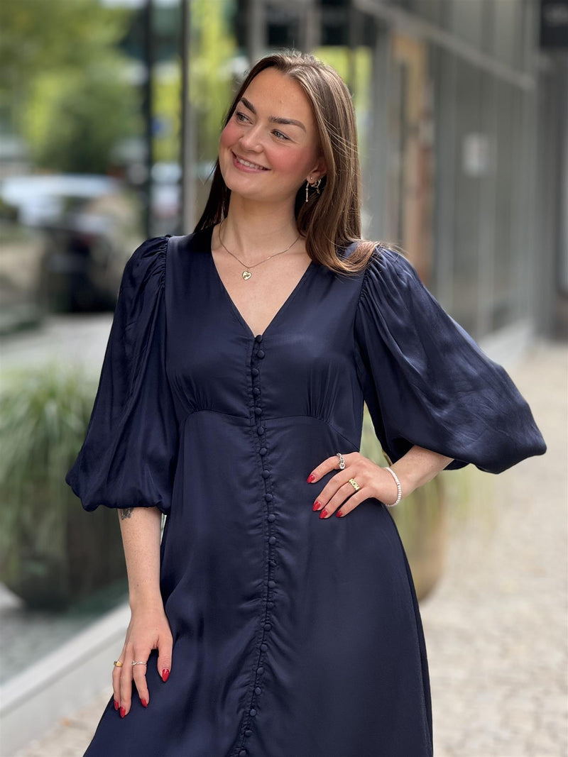 Dünia Dress, Dark Navy