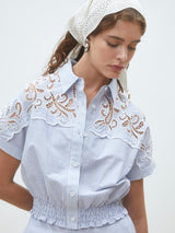 Lolita Blouse, Light Blue