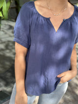 Rosanna PW Bluse, Blue