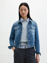 Denim Jacket, button closure, long sleeves