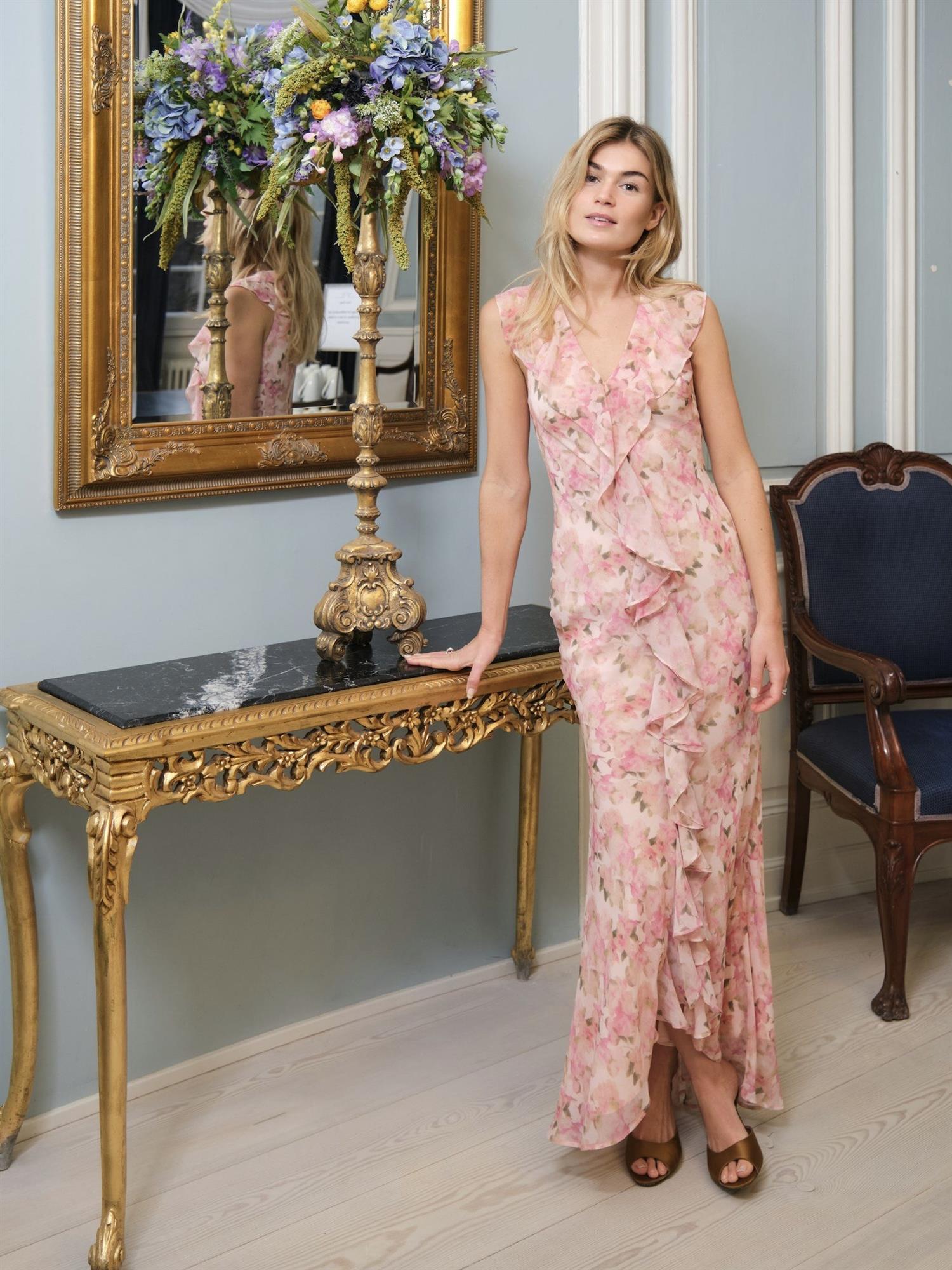 Zella Chiffon Print Dress