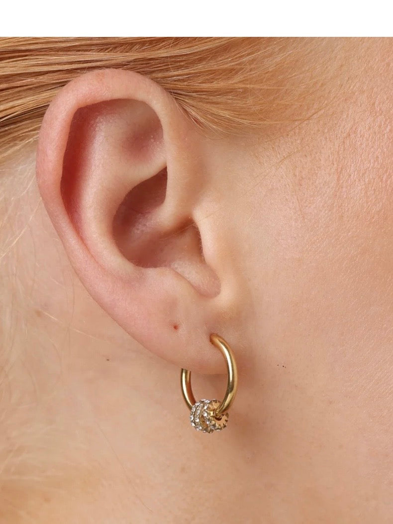 Hevin - Hoop Earrings Stainless Steel - Gold and Silver