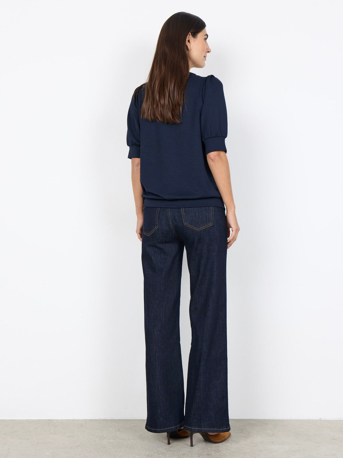 Candy Blouse, Navy