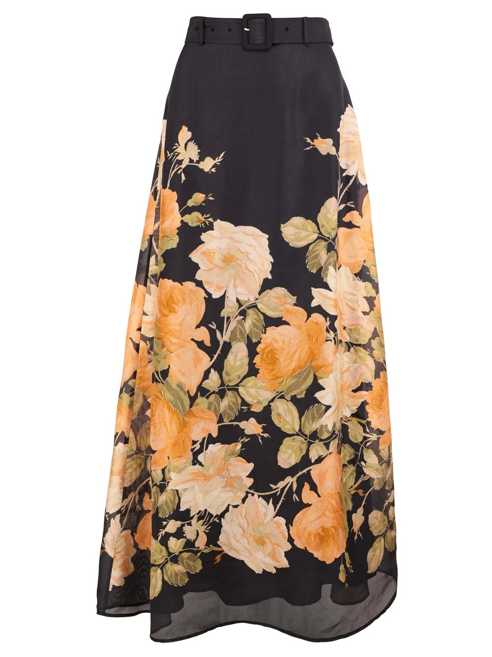 Organza Skirt, Midnight Field