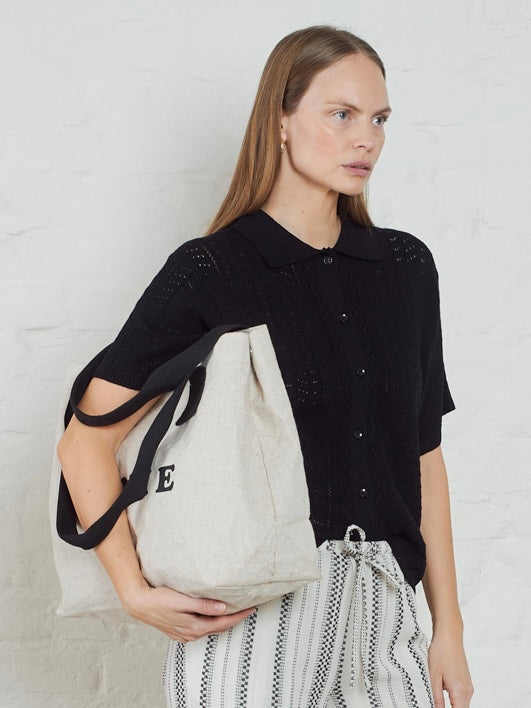 BOSCO Hemp Bag, Ecru