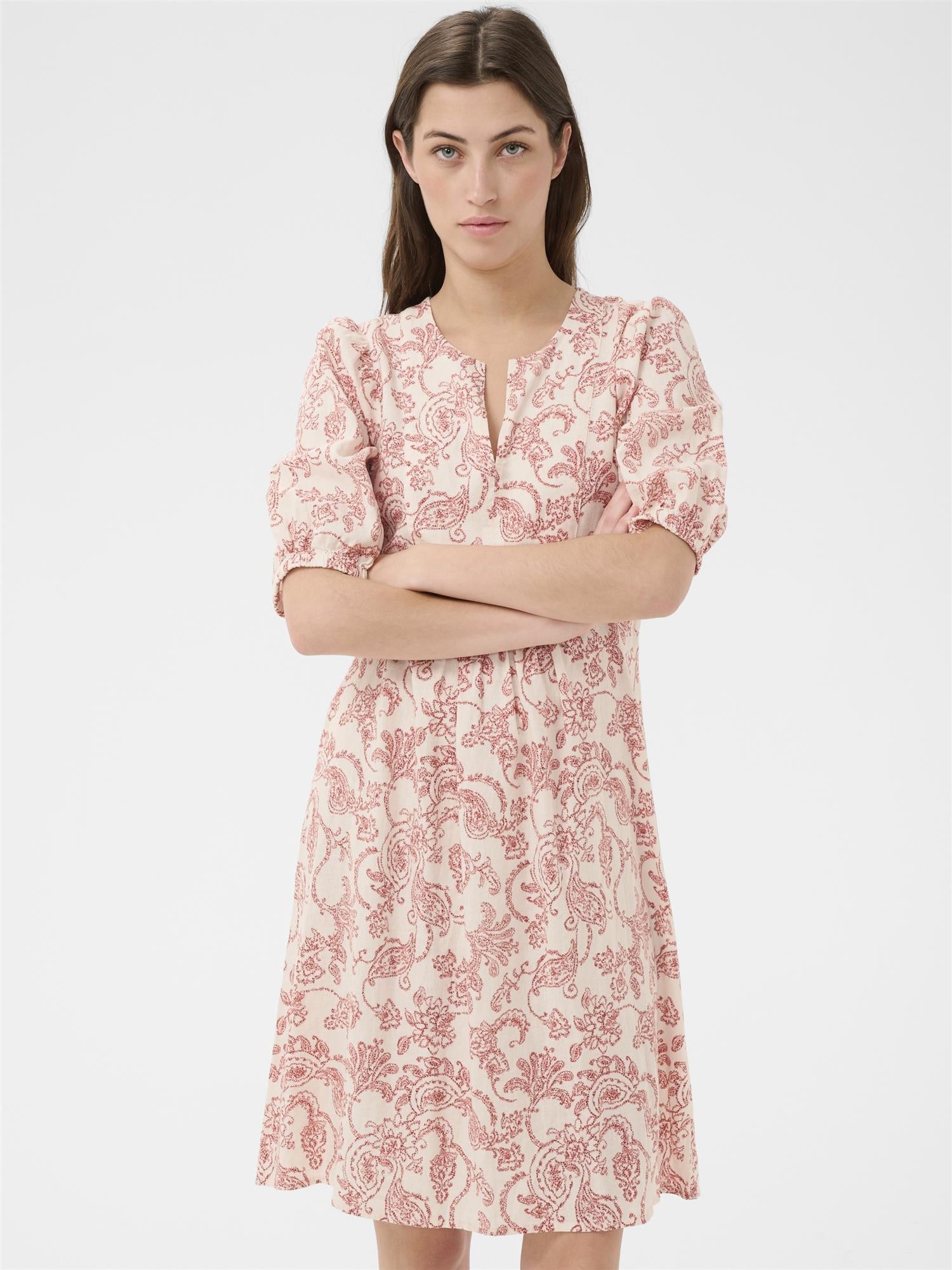 Benete PW Dress, Peach