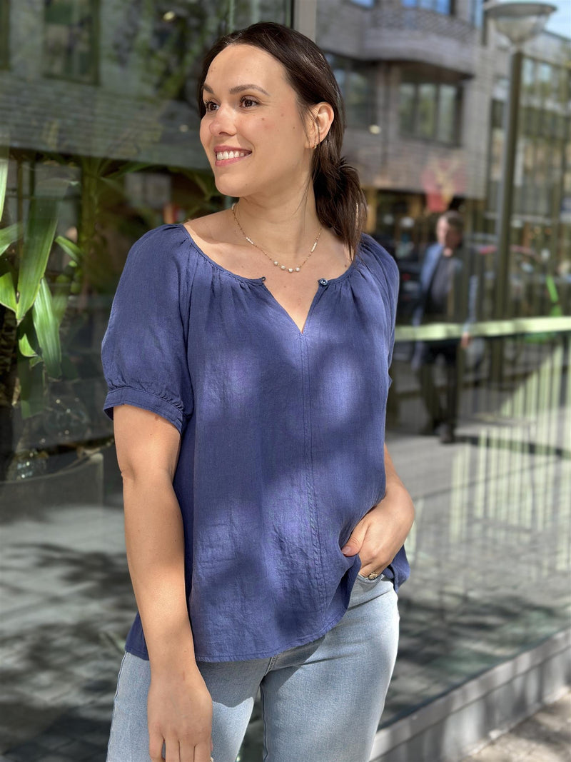 Rosanna PW Bluse, Blue