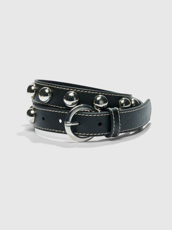 Jara Studed Belt, Black