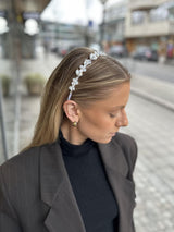 Crystal Hair Band, White
