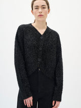 TEJAS IW CARDIGAN, Black