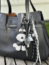 Bag Charm, Black Schnauzer