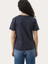 Maggi PW T-Shirt, Navy Shine