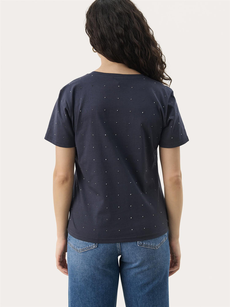 Maggi PW T-Shirt, Navy Shine