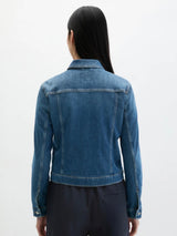 Denim Jacket, button closure, long sleeves