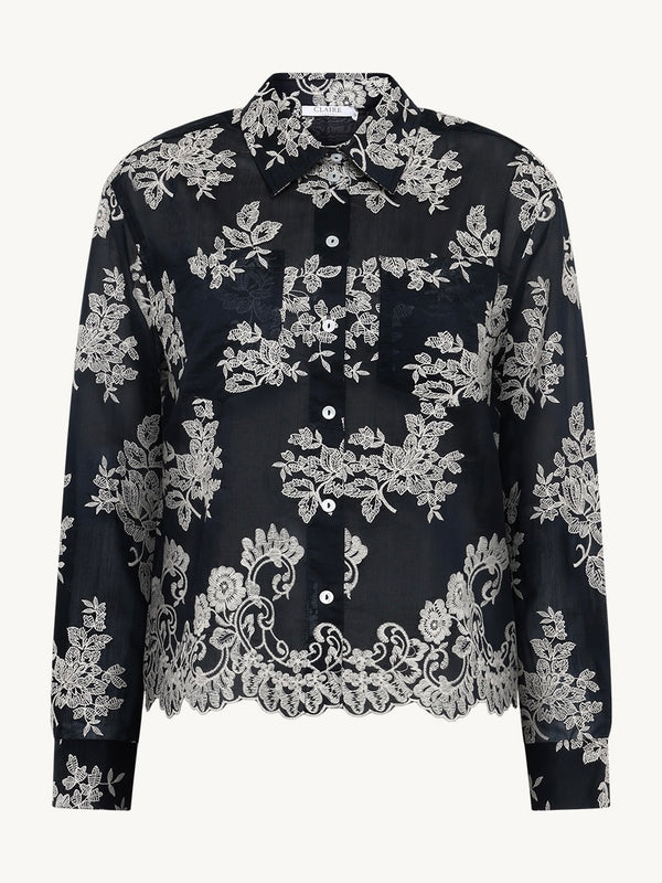 Rebekah - Shirt, Dark Navy