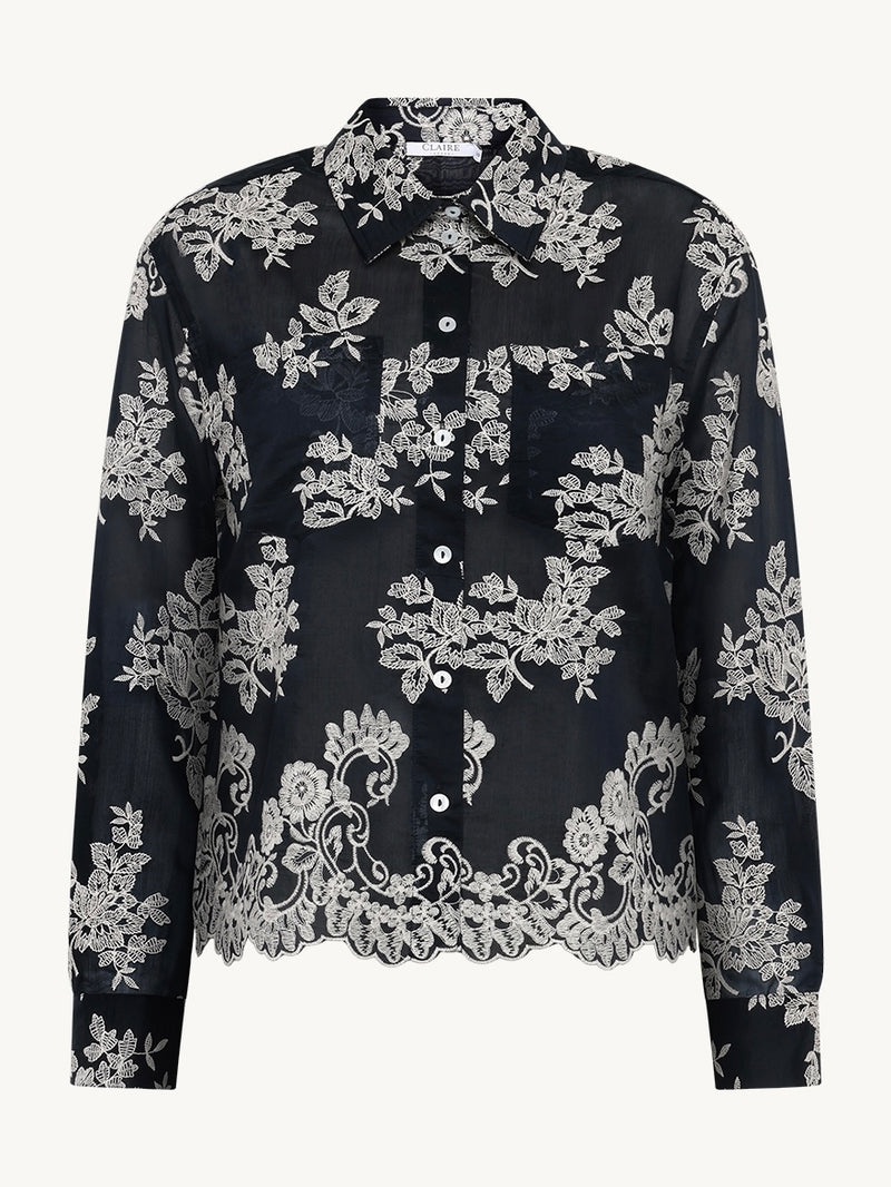 Rebekah - Shirt, Dark Navy