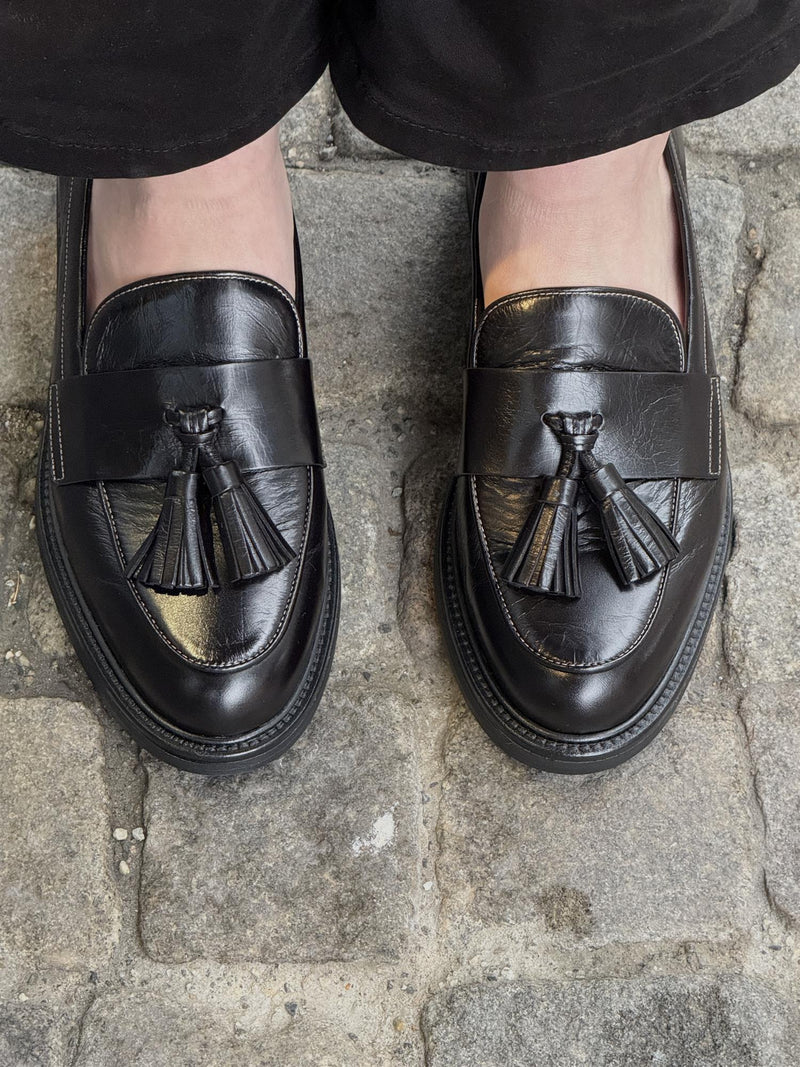 Black Athene calf 80