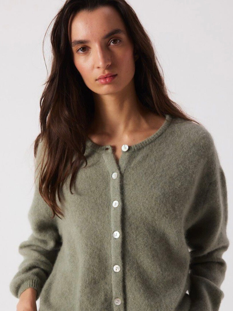 Vitow cardigan, Green