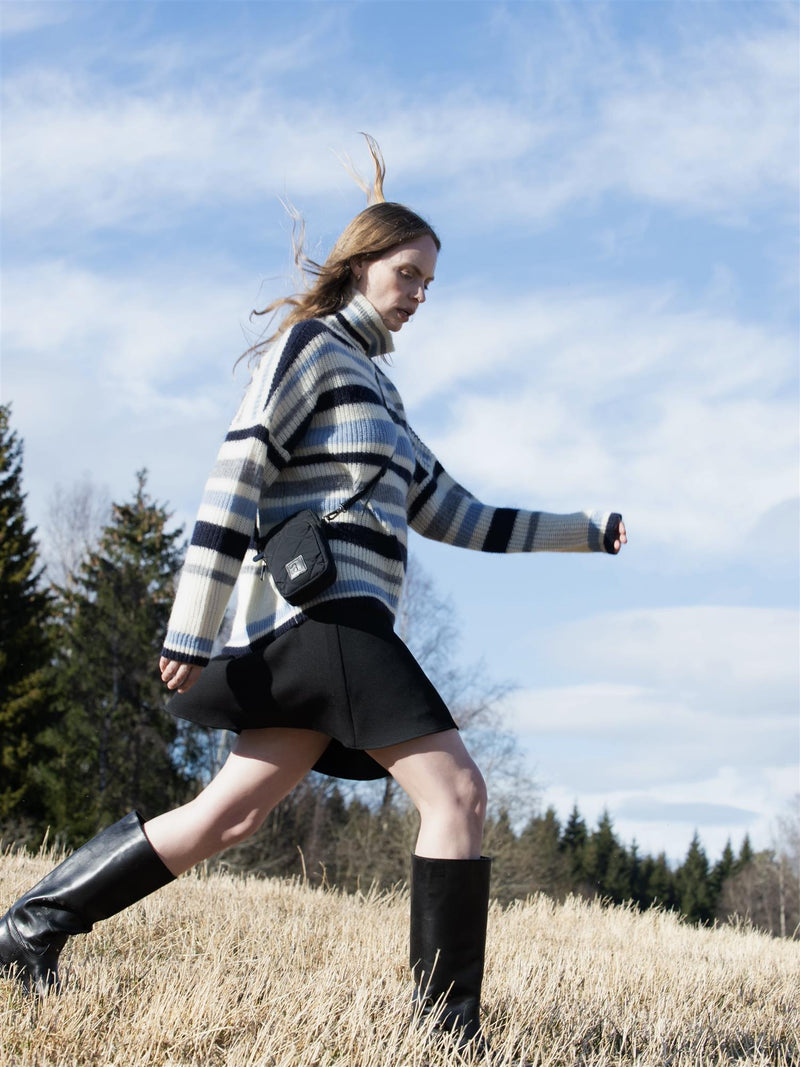 STELLAR Pullover, Off White/Blue