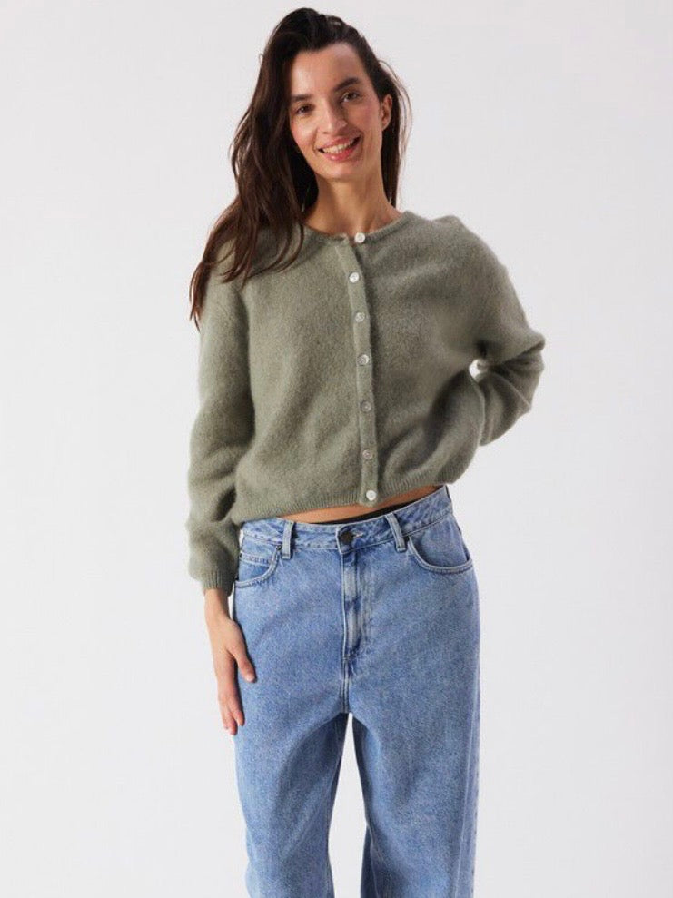 Vitow cardigan, Green