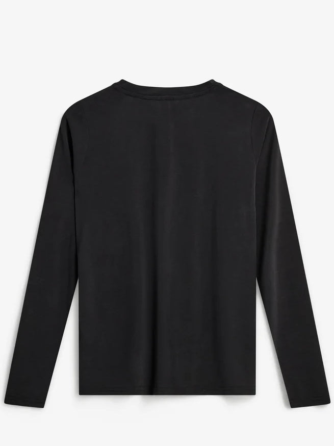 Aila  T-shirt Longsleeve, Black