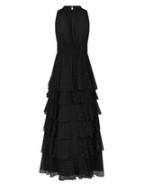 Marli Glitz Dress, Black