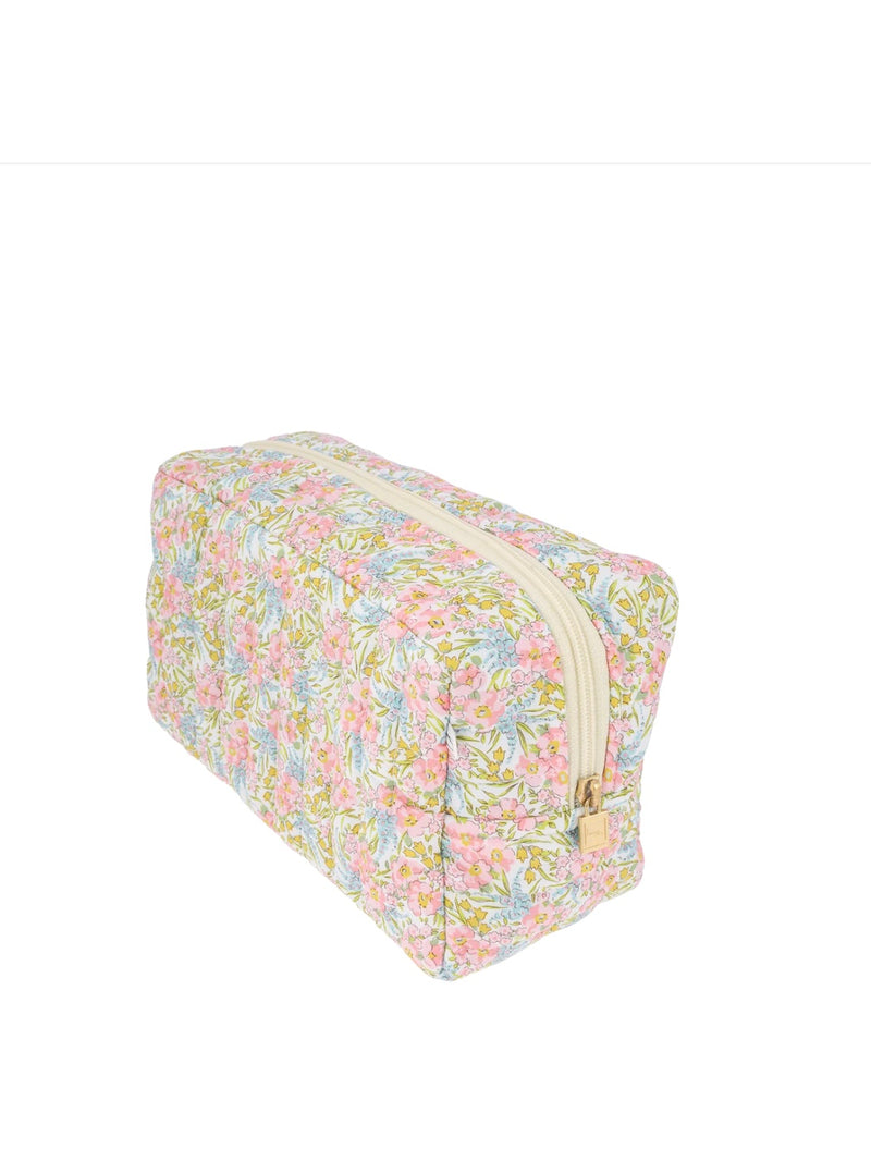 Pouch Square mw Liberty, Swirling Petal Pink