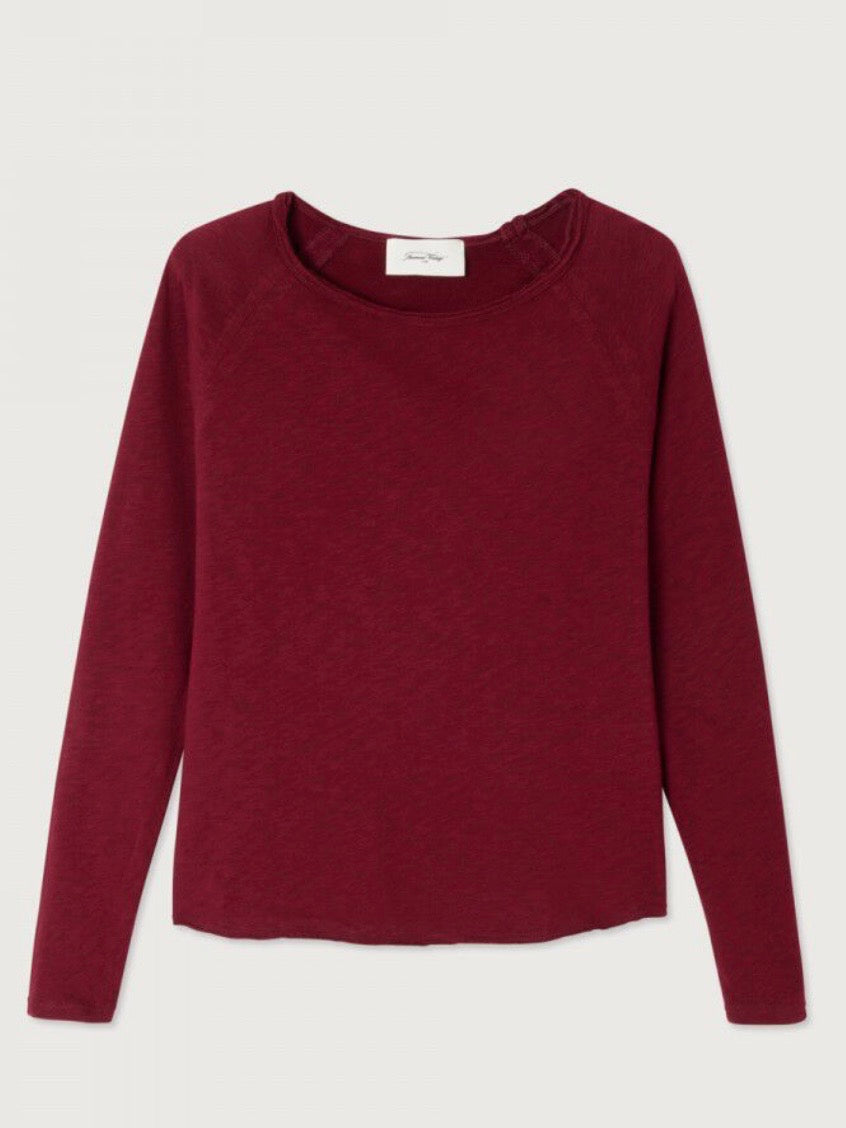Sonoma 31, long sleeve, Burgunder