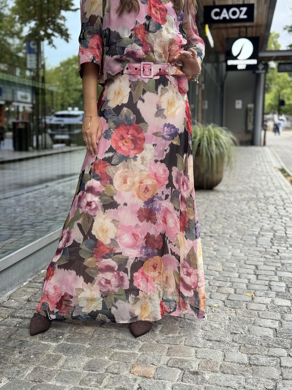 Organza Maxi Skirt