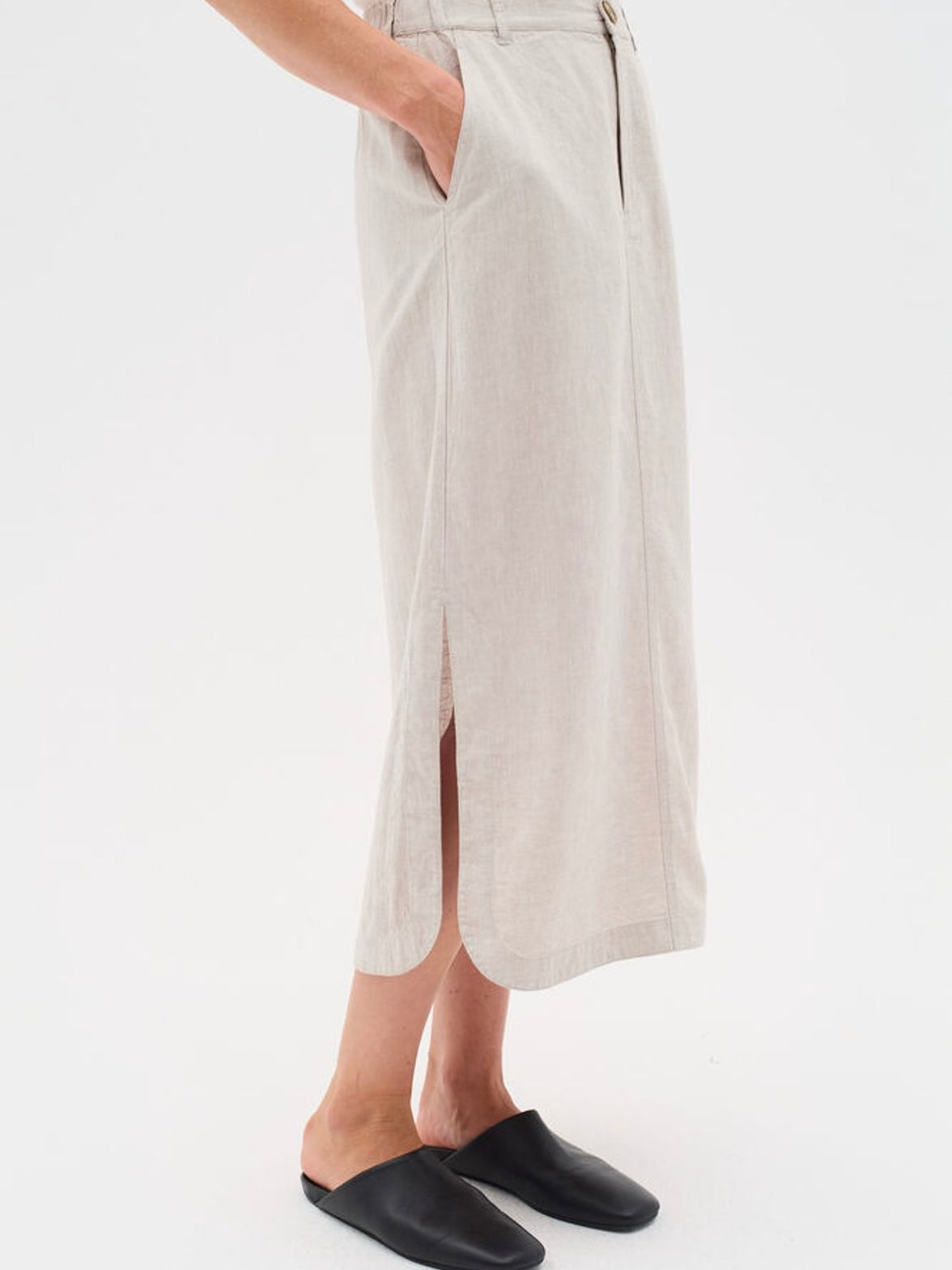 Rimone IW Skirt, Ecru
