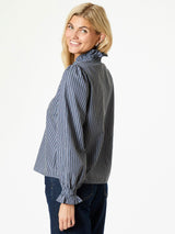 Brielle Twill Stripe Shirt