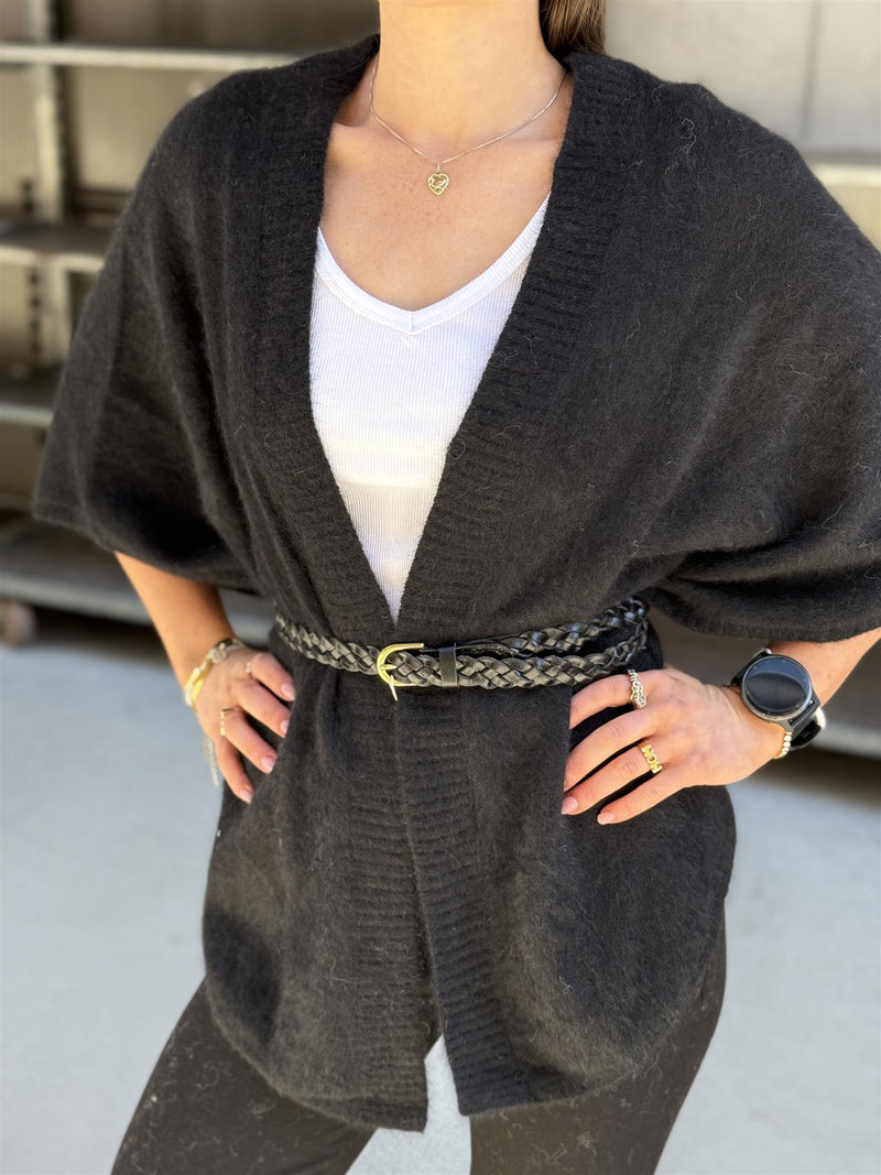 SANNE Poncho, Black