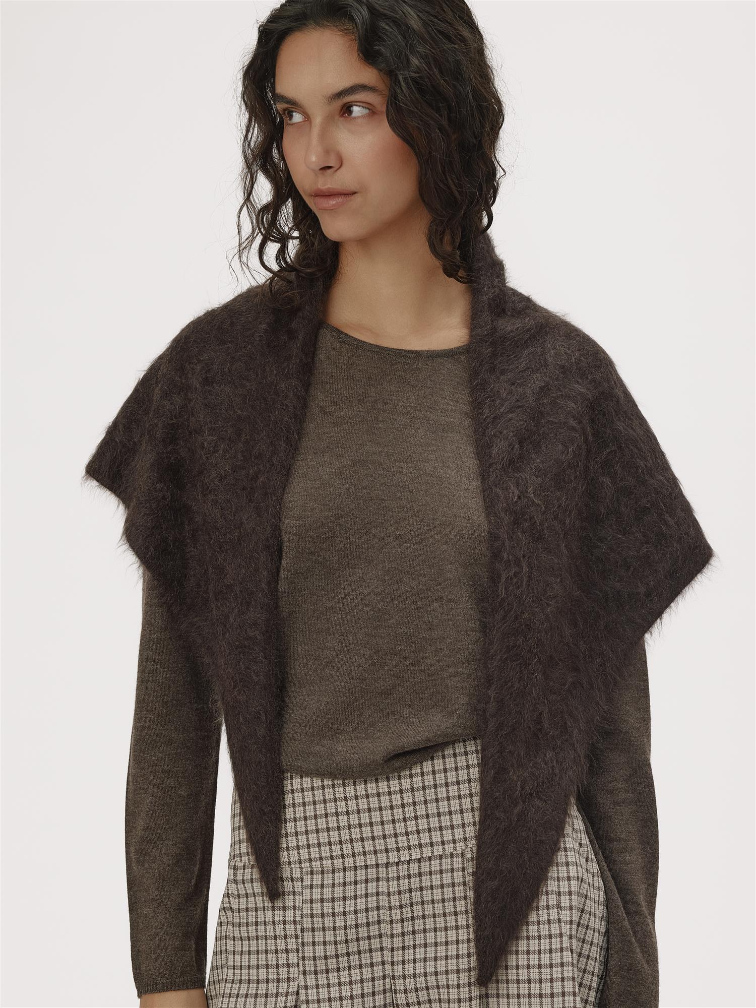POPPY Scarf, Brown