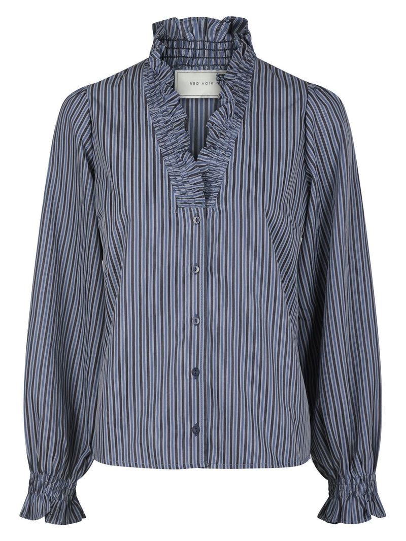 Brielle Twill Stripe Shirt