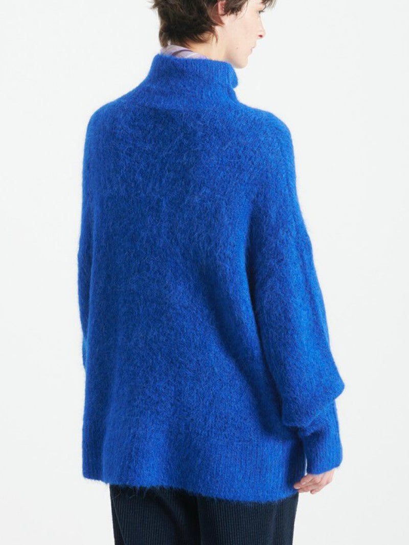 Niby Sweater T-Neck, Bleu